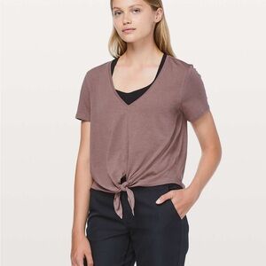 Lululemon Lululemon Knot Gonna Fly Tee
Antique Bark Purple Shirt W3BIVS Size 10